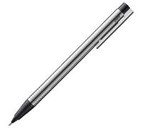 Lamy logo matt black - portaminas atemporal con alta funcionalidad y estuche de robusto acero inoxidable - incluye recambio M 40 de línea fina 0,7 mm