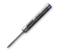 Lamy M22 recambio compacto de bolígrafo de metal - Recambio original para los modelos de bolígrafo pico y scribble - indeleble - grosor de línea medio en tinta azul