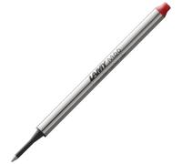 Lamy M66 recambio de roller metálico de gran capacidad - Recambio original para todos los bolígrafos roller capuchón - Indeleble - Trazo medio en tinta rojo