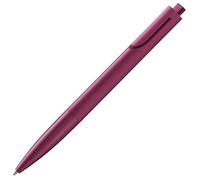 Lamy noto burgundy bolígrafo - bolígrafo purista con cuerpo de plástico triangular - clip emerge del contorno del cuerpo - incl. recambio de gran capacidad M 16 en ancho de línea M en negro