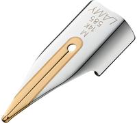 LAMY - Pluma de repuesto Z55 - Pluma de 14 quilates de oro - Bicolor, parcialmente plateada - Grosor de la pluma: M