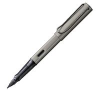 Lamy Pluma estilográfica Lx rutenio -Plumín con recubrimiento PVD y agarre ergon. -Plumín de acero M -Cuerpo ligero de aluminio -Con cartucho de tinta azul T 10 y estuche metálico -Para diestros
