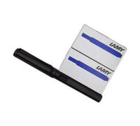 Lamy Pluma estilográfica Safari umbra mate, plumín F (con 10 cartuchos, Umbra F)