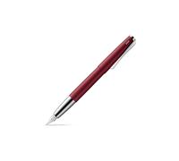 Lamy Pluma estilográfica Studio Royalered – metálico rojo oscuro, plumín acero M, cartucho T10 azul