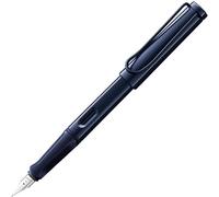 Lamy safari dark dusk - Pluma estilográfica con empuñadura ergonómica y plumín de acero pulido en tamaño M - ideal para cualquier escritura y caligrafía - incluye cartucho T 10 azul - Diestro