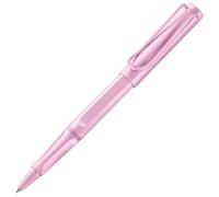 Lamy Safari Lightrose - Bolígrafo clásico atemporal con agarre ergonómico y ancho de línea M, carcasa de plástico ASA robusta, con recambio M 63 en color azul