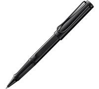 Lamy safari meteorite - Bolígrafo roller con empuñadura ergonómica, ancho de trazo M - para una agradable escritura prolongada - de robusto plástico ASA - con recambio roller M 63 negro