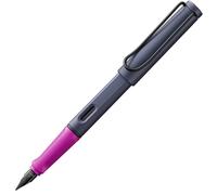Lamy safari pink cliff - Pluma estilográfica con empuñadura ergonómica y plumín de acero pulido en tamaño M - ideal para cualquier escritura y caligrafía - incluye cartucho T 10 azul - Diestro