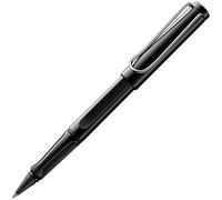 Lamy safari roll-ink black: roller con cartucho de tinta, empuñadura ergonómica, trazo M, escritura cómoda prolongada, fabricado de plástico ASA resistente, incl. cartucho de tinta azul T10