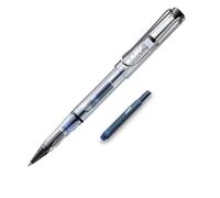 Lamy Safari Roll-Ink Vista - Bolígrafo clásico atemporal con mango ergonómico y ancho de trazo M, carcasa de plástico ASA resistente, incluye cartucho de tinta + cartucho extra