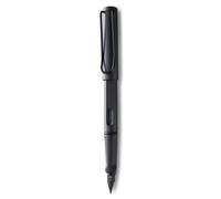 LAMY Safari Umbra - Pluma estilográfica con agarre ergonómico y punta de acero pulido en tamaño EF - ideal para cualquier escritura y caligrafía - Incluye cartucho azul LAMY T 10 - Para diestros