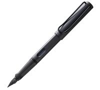Lamy safari umbra - Pluma estilográfica con empuñadura ergonómica y plumín de acero pulido en tamaño EF - ideal para cualquier escritura y caligrafía - incluye cartucho T 10 azul - Diestro