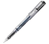 Lamy Pluma estilográfica Safari Vista - plumín M, agarre ergonómico, cartucho T10 azul, diestro
