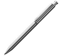 Lamy st matt twin pen Bolígrafo multifuncional: delgado lápiz mecánico y bolígrafo de acero inoxidable en uno, incl. recambio de bolígrafo M 21 en negro y recambio de punta fina M 41 (0,5 mm) en HB