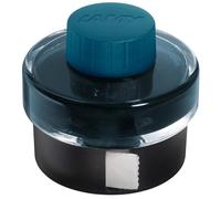 LAMY T52 tinta petrol 50ml - Botella con depósito de tinta - Soporte de plástico con rollo de papel secante