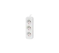 Lanberg ps0-03e-0150-w base múltiple 1,5 m 3 salidas ac interior blan