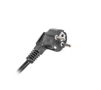 Lanberg 1U 16A Rack 19" Power Strip with 9 AC Sockets, Black, 3m Cable Length, Ideal for EU Wall Use, 220-250V, 16A, CE Certified.