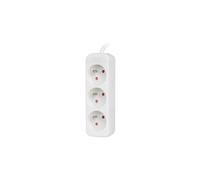 Lanberg ps0-03e-0150-w base múltiple 1,5 m 3 salidas ac interior blan