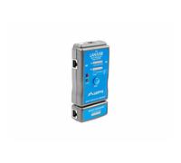 Lanberg Comprobador de cables de red NT-0403 RJ-45 RJ-11 USB PoE Azul