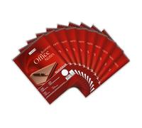 Land Reform 100050244 Spiral Notepad Office, DIN A4, Checkered, 70 G/Qm Fine, Wood-Free Writing Paper, 40 Sheet