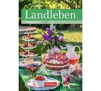 Landleben Wochenplaner 2027: Dekorativer Wandplaner zum Eintragen mit 53 idyllischen Fotos von Garten, Haus und Hof. Termin-Kalender 2027 für die Wand. 25 x 35,5 cm