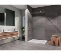 Lansanit EX - Mampara de ducha Walk-In 120 cm, cristal transparente LAN05039