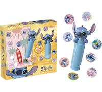 Lansay - Set de pegatinas Stitch - Stickers Fun - 200 pegatinas, 10 láminas, sello - desde 5 años