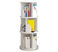 LANTUS - Librería infantil de 98 cm, estantería de 3 niveles, giratoria de 360°, para habitación infantil, sala de juegos, 40 x 40 x 97 cm (3 capas)