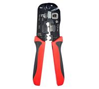 Lanview lvn125457 crimpadora juego de matrices para cables rojo