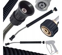 Lanza Alta Presión 70cm 15° boquilla plana M22x1.5 acero inoxidable para Karcher