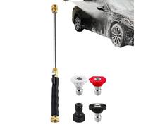 Lanza de alta presión antideslizante universal 3 modos | Pulverizador de riego de alta presión para césped, patio, patio, jardín, limpieza de ventanas, baño de mascotas