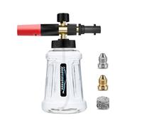 Lanza de Espuma para Karcher K2 K3 K4 K5 K6 K7, 1L, Negro y Rojo