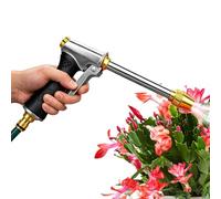 Lanza de manguera de alta presión - 3 tipos de a prueba de fugas de metal resistente | boquilla de manguera de agua de alta presión | para césped, patio, terraza, riego de jardín, fachada