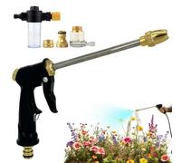 Lanza De Manguera De Jardín De Alta Presión Accesorio rociador metálico de