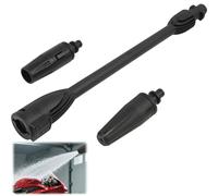 Lanza Hidrolimpiadora,boquilla para Limpiadora de Alta Presión, Lanza de Limpieza, Compatible para Modelos K2, K3, K4, K5, K6, K7, Incluye Dos Boquilla Giratoria, Lanza Accesorios