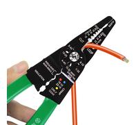 LAOA-Alicates Pelacables multifunción, cortador de cables, herramienta de mano para electricista, 8 pulgadas LA812528