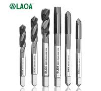 LAOA-grifos en espiral de acero inoxidable, máquina chapada en titanio y cobalto, rosca Apex, M3, M4, M5, M6, M8, 1 ud. LA168104