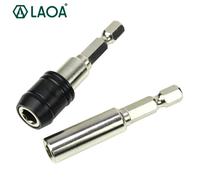 LAOA-varilla de extensión de destornillador de 1/4 ", 56mm de longitud, soporte de liberación rápida, brocas para herramientas eléctricas LA6501-er