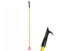 Laohucai Pértiga de Gancho, Palanca, Pike Pole, Gancho de Rescate de 2 Secciones Resistente al Fuego para Aplicaciones de extinción de Incendios y renovación de Edificios(3m/9.84ft)
