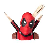 Lapicero DeadPool y Wolverine - Figura Deadpool Marvel, Portalapices escritorio 3D - Organizador escritorio | Accesorios escritorio, Licencia Oficial