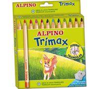 Lápices Color ALPINO Trimax, Caja x12 Colores