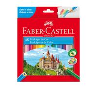 Lápices Color FABER-CASTELL Ecolápices, Caja x48 Colores