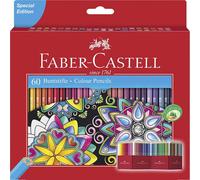 Lápices Color FABER-CASTELL Ecolápices, Caja x60 Colores