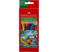 Lápices Color FABER-CASTELL Ergonomics, Caja x12 Colores