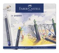 Lápices Color FABER-CASTELL Goldfaber, Caja Metal x24 Colores