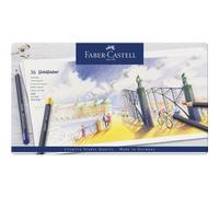 Lápices Color FABER-CASTELL Goldfaber, Caja Metal x36 Colores