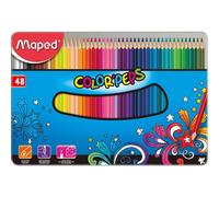 Lápices Color MAPED Color'Peps Classic, Caja Metal x48 Colores