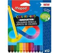 Lápices Color MAPED Color'Peps Innovation, Caja x12 Colores