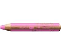 Lapices De Colores Stabilo Woody 3 En 1 Pastel Rosa Estuche De 5