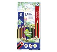 Lapices de colores staedtler 185 noris colour wopex estuche de 12